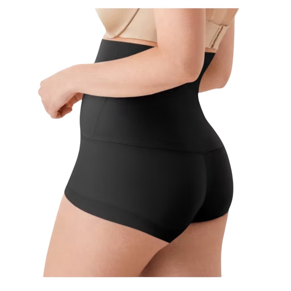 NWT- Women's Shapewear High Waist Tame Your Tummy Shaping Boyshorts - Picture 4 of 4